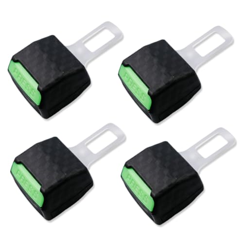 Auto Adapter 4 Stück, Ersatzteile für Automobile, Auto Zubehör Innenraum für die Meisten Pkw LKW Transporter Geeignet, Schwarz Grün