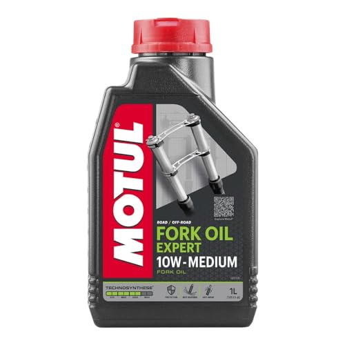 Motul FL Fork Oil Expert Medium/Gabelöl (105930) 10W 1 Liter, Brown, 221x117x63.5