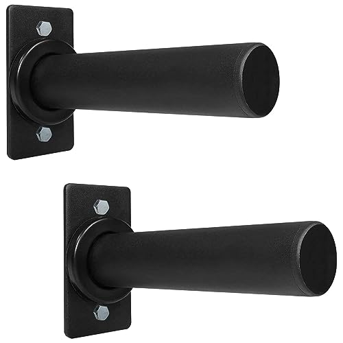 RPM Power Olympische Hantelscheiben (Paar) -Halterung zur Wandmontage, 5,1 cm (2 Zoll) Stoßstange, Hantelscheibenhalter Aufbewahrung