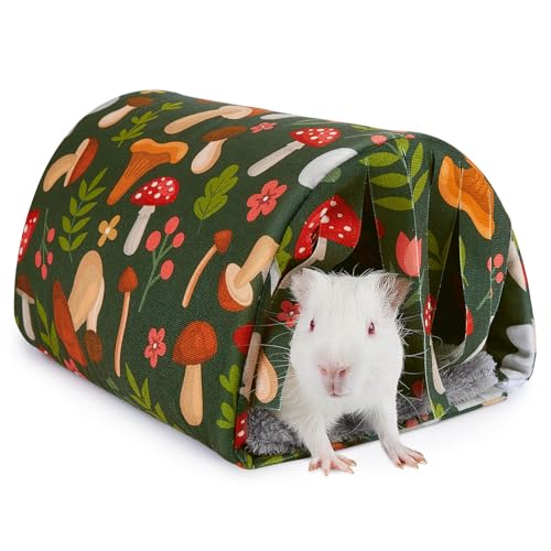 BeBeJoJo Meerschweinchen Bett Kuschelhöhle Höhle Waschbar Kaninchen Kuschelhöhle für Hamster Kaninchen Igel Chinchilla Bartagamen und Frettchen