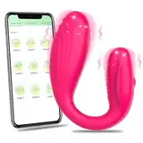 EATFEED Vibro Ei mit App Fernsteuerung für Unterwegs, Liebeskugeln Vibration für die Frau, G Punkt Vibration für Frauen, Mini Vibrator Ei Sex Spielzeug für Die Frau Paare