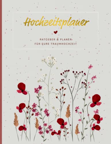 Hochzeitsplaner: Kompakter Hochzeitsratgeber in A4 mit Checklisten, Moodboards, Tips + Inspirationen für alle wichtigen Themen | Undatierter ... | Wedding Planner | Geschenkidee