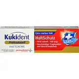 Kukident Professionell Haftcreme - Haftschutz für Zahnprothesen, extra starker Halt - Schnelle, langanhaltende Wirkung - 1 x 40 g