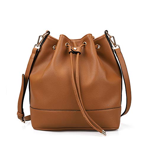 AFKOMST Beuteltasche Damen,Leicht Schultertasche Damen Gross und Sanft Handtasche mit 2 Schulterriemen…