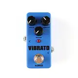 Tongping Kokko Vibrato Effektpedal für E-Gitarre, True Bypass-Vollmetallgehäuse