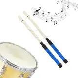 Trommelstöcke aus Holz, Trommelstöcke für Trommeln | 2 Stück E-Drum-Percussion-Zubehör - Coole Drumsticks, Percussion-Sticks-Set, elektronische Drumsticks, bequemer Griff für Schlagzeuger