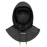 ROCKBROS Sturmhaube Fahrrad Full Face Gesichtshaube Sport Wintermütze Warm Winddicht Balaclava Halswärmer Herren/Damen Fahrradhelm Mütze Bike Cap für Radfahren Skifahren