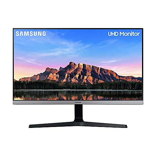 Samsung UHD Monitor U28R550UQP, 28 Zoll, IPS-Panel, 4K UHD-Auflösung, AMD FreeSync, Reaktionszeit 4 ms, Bildwiederholrate 60 Hz