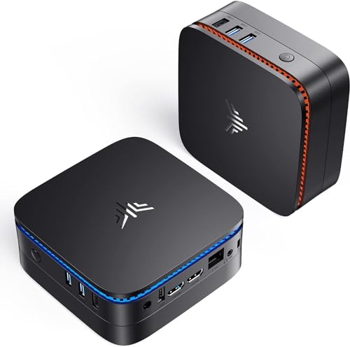 ACEMAGICIAN AK1PRO Mini PC N5105 2.9GHz 16GB RAM 512GB SSD M.2 Micro Desktop Computer, 4K UHD, WLAN, Gigabit Ethernet, HDMI X 2 für Business, Heimkino, W11 Pro