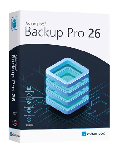 Backup Pro 26 - Datensicherung Programm, Rettung bei Malware-Befall, defekter Festplatte oder Windows Crashes - kompatibel mit Windows 11, 10