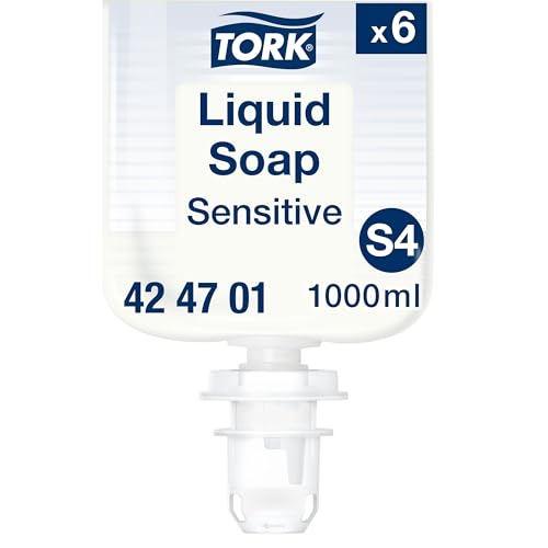 Tork extramilde Flüssigseife S4, dermatologisch getestet, 6 x 1.000 ml, 424701