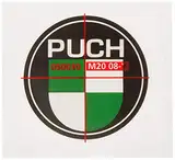 Sticker/Plakette Puch (grün/weiß)