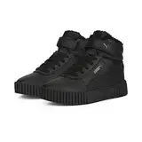 PUMA Carina 2.0 Mid WTR PS Sneaker, Black Black-Dark Shadow, 35 EU