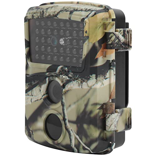 Campark Wildkamera, Wasserdicht, 12 MP, 1080P, Wildjagd-Scouting- mit 38 IR-LEDs, Nachtsichtlichter für die Überwachung von Wildtieren, Inklusive Kartenleser, Befestigungsgurt,