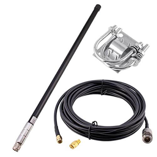 SPORTARC 868 MHz 9 dbi LoRa Antenne für Lora Helium HNT Miners Bobcat Miner Omni Fiberglas Antenne mit 8 m RG58 Kabel und Clip