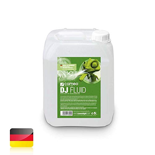 Cameo CLFDJ5L mittlerer Dichte/Standzeit DJ-Fluid für Nebelmaschine, 5L