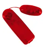 You2Toys Vibrating Bullet- kleines Vibro-Ei für Frauen und Paare, Bullet Vibrator mit stufenloser Vibration, Stimulator für vaginale Massagen, rot