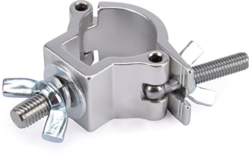 Riggatec Halbschelle - Halfcoupler klein silber bis 75 kg (32-35 mm)