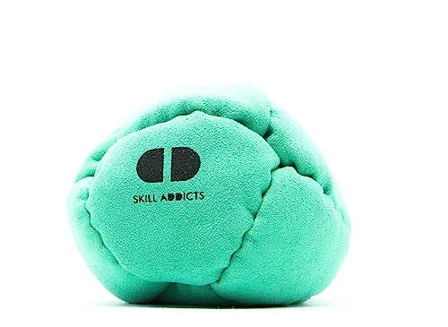 Skill Addicts Footbag - Türkis (Freistil Foot Bag für jedes Fähigkeitsniveau)