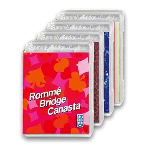Ravensburger 27075 - Rommé Bridge Canasta, Kartenspiel-Klassiker, Verschiedene Designs