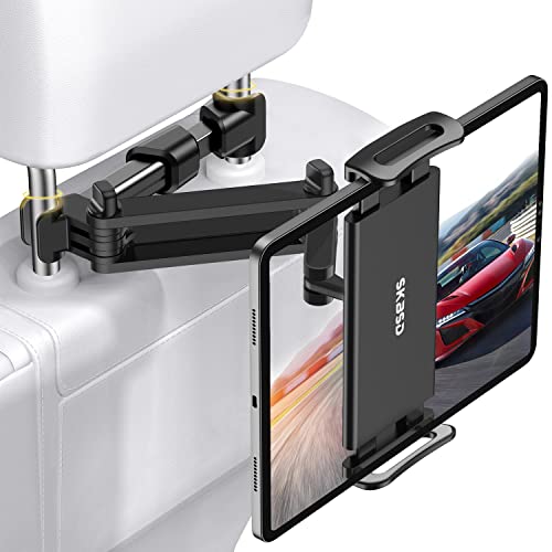 Tablet Halterung Auto,Tablethalterungen Auto - Ausziehbare KFZ Tablet Halter Kopfstütze,Universal 360° DrehungTablet Kopfstützenhalter für iPad,Switch,Sumsung Tab,Smartphone und 4,7-13 Zoll Geräte