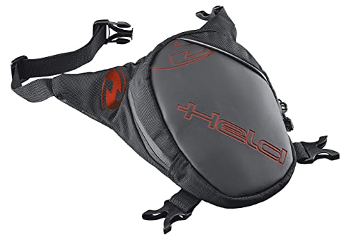 Held Lap Bag Motorrad Beintasche, Oberschenkeltasche, Motorrad-Tankrucksack inkl. Regenhaube