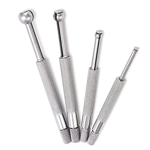 4PCS Lochlehren-Set Vollkugel-Teleskoplehre 3-13 Mm Zum Messen Kleiner Löcher Schlitze Nuten