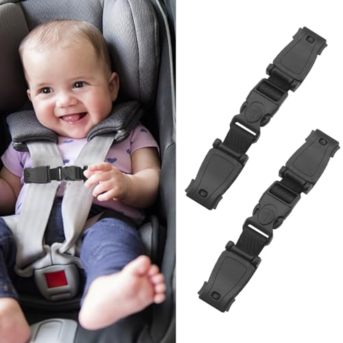 Abschnallschutz Kindersitz, 2 Stück Autositz Brustgurt Clip, Kindersicherheitsgurt Schnalle Gurt, Gurtsicherung Kindersitz, Kindersitz Gurt Clip für Autositze Kinderwagen Kinderhochstühle Fahrradsitze