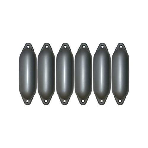 Majoni 6er-Set Star 35 Rammschutz Silber 62 x 21 cm