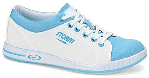 EMAX Bowling Service GmbH MAXIMIZE YOUR GAME Storm Meadow - Blau/Weiß - Bowlingschuhe für Damen Größe 39