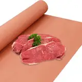 Umllpet Pink Butcher Paper, BBQ Kraftpapier, 45cm x 15m Deluxe Pink Butcher Paper Rolle, Ungewachstes Metzgerpapier für BBQ, Grill, Smoker, Fischfleisch, Grill, Räuchern, Perfektes Kochen von Saftigem