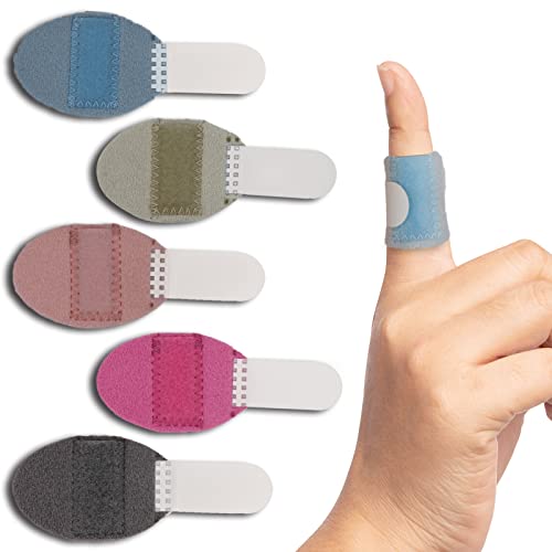 5 Stück Fingerschiene, LYHURK Fingerbandage Stacksche Schiene Splint Fingerorthese Zur Ruhigstellung Schnappfinger Kapselriss, Geeignet Für Zeigefinger, Mittelfinger, Ringfinger, Kleiner Finger (B)