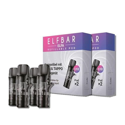 ELFBAR® ELFA Leerpods Selbstbefüllbar (2x 2er Pack)
