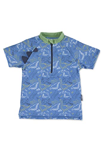 Sterntaler Mädchen Kurzarm-schwimmshirt Dino Schwimmshirt-Set, Blau, 104 EU