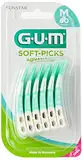 GUM 650 SOFTPICKS Advanced Regular, 60 Stück, Grün/Weiß, Standard