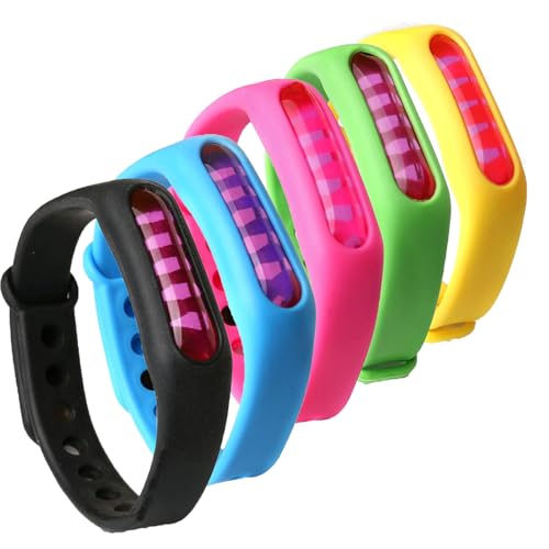 Bronoir Mücken-Abwehrband, Bronoir Mückenabwehrband Armband Kinder (5 Stück gemischt)