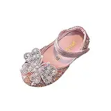 Prinzessin Schuhe MäDchen Kleid Schuhe Lederschuhe mit Bowknot Pumps Schuhe Einzelne Schuhe Performance Prinzessin Schuhe Abendschuhe Karneval Tanzball Hochzeitsschuhe Loafers