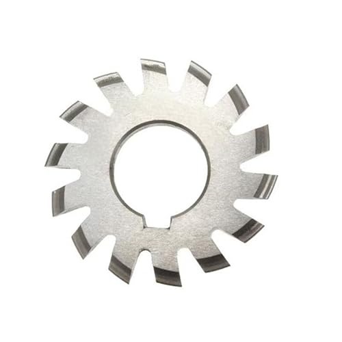 Evolventengetriebe, Zahnradfräser, HSS-Evolventenzahnradfräser, M0.3-M10 Modul PA20 Grad, for Kunststoff-AlTiN-Beschichtung, mehrere Größen, 1 Stück(M0.9 * 3)