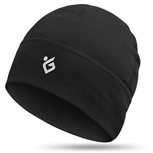 HASAGEI Mütze Herren Damen Winter Laufmütze Herren Sportmütze Fahrrad Mütze Fleece Thermo Atmungsaktiv für Skifahren, Laufen, Snowboarden, Radfahren