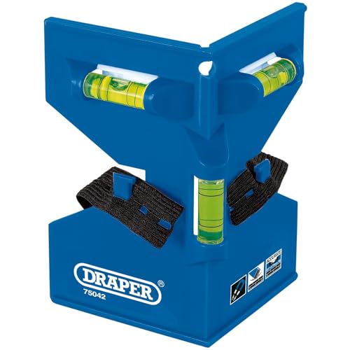 Draper 75042 Pfostenwaage, starr, Blau