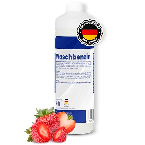 Mr. Perfect® - Waschbenzin 1L - Lösungsmittel für Fleckentfernung auf Textil, Kunststoff, Oberflächen & Arbeitsgeräten - Waschbenzin Reinigungsbenzin - Benzin Reiniger