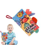 Generisch Weiches Babybuch, Aktivitätsbuch, Mit Schwanzdesign Frühförderung Vorschulaktivitäten Spielzeug Für Autoreisen Kinderwagen Kinder Ab 0 Bis 3 Jahren