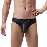 SRZYMJ Unterhosen Herren Baumwolle Slips Strings & Tangas Baumwolle Underwear Unterhosen Herren Boxershorts Hipster Shorts Baumwolle Shorts Herren Unterwäsche Bambus Herren Retroshorts Schwarz XL