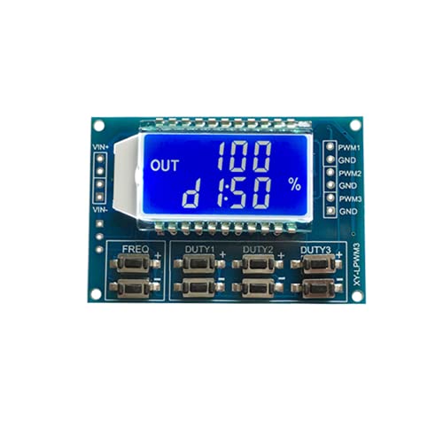 DollaTek PWM Signalgenerator Pulsfrequenz Tastzykluseinstellung Modul Einstellmodul Einstellbare Rechteckwelle Rechteckwelle Signalquelle