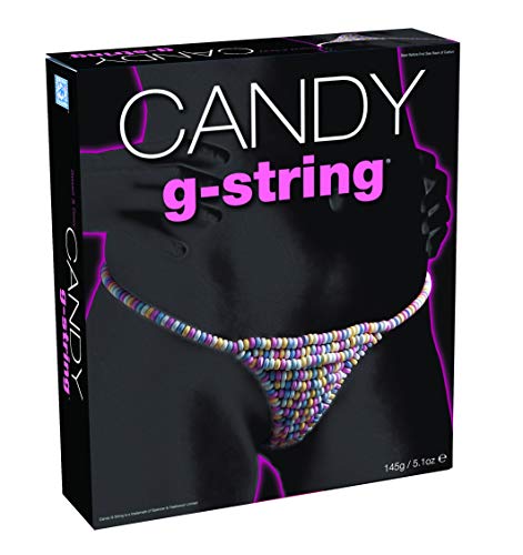 Essbare Süßigkeiten-Stringtanga, tolles Geschenk für Weihnachten, geheim, sexy Nikolausgeschenk für Frauen, Damen, 1 Stück