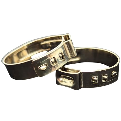 Lumonic I 2x 1-Ohr-Schelle 25,4-28,6mm I V2A Edelstahl I Einohrschelle I Schlauchschelle I für Druckluft, Rohrsysteme, Garten, KFZ