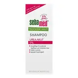 SEBAMED Shampoo Urea Akut 5%, lindert spürbar Juckreiz bei trockener Kopfhaut und hilft, die natürliche Feuchtigkeitsbalance von Haut und Haar wieder herzustellen, 200 ml