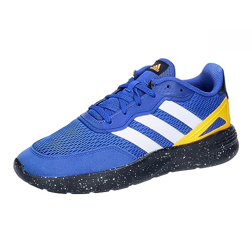 adidas Nebzed Lifestyle Lace Running Shoes Schuhe-Hoch, Team royal Blue/FTWR White/Flash orange, 38 2/3 EU