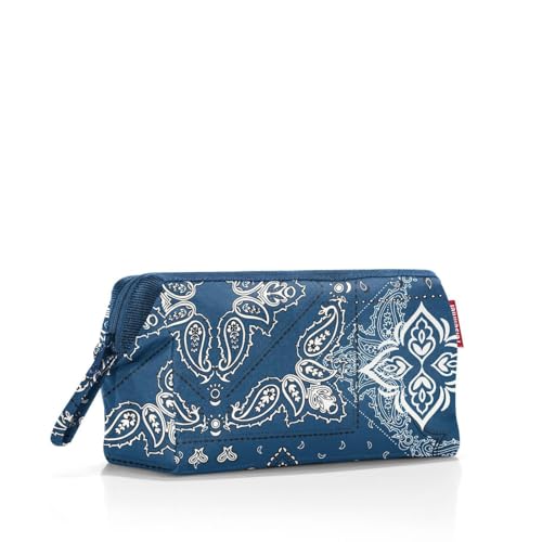 reisenthel travelcosmetic Bandana Blue Starke robuste und praktische Reisekosmetiktasche, Handschlaufe, wasserabweisendes Material