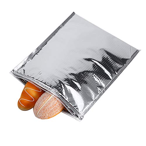 5 Stück Isolierte Sandwich Taschen Wasserdichte Aluminiumfolie Packs Für Reise Schule Picknick Outdoor (30 * 35Cm) Isolierbeutel